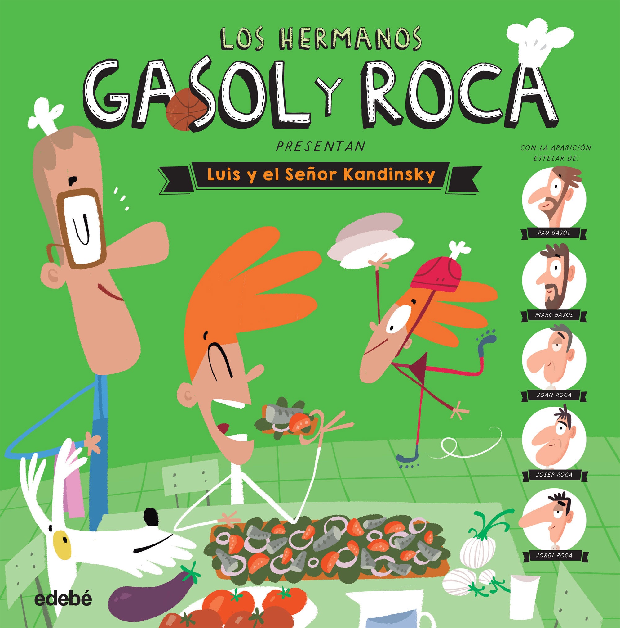 Los hermanos Gasol y Roca presentan: Luis y el Señor Kandinsky, de HERMANOS GASOL | portada del libro