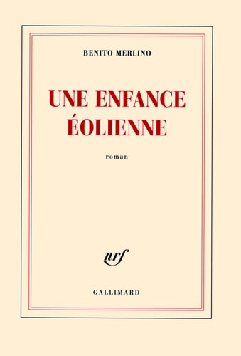 UNE ENFANCE EOLIENNE, de Benito Merlino | portada del libro