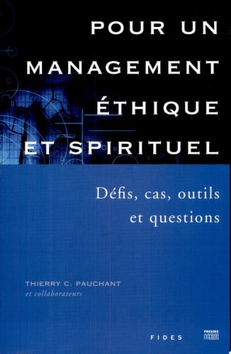 POUR UN MANAGEMENT ETHIQUE ET SPIRITUEL., de PAUCHANT T | portada del libro