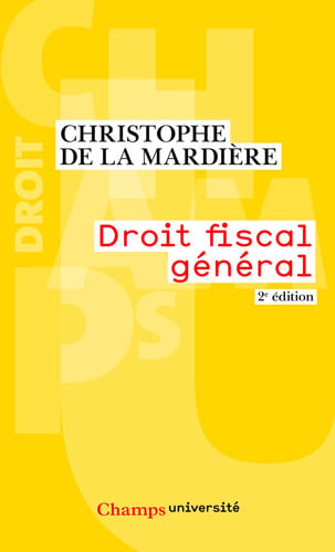 ROIT FISCAL GENERAL, de DE LA MARDIERE CHRISTOPHE | portada del libro