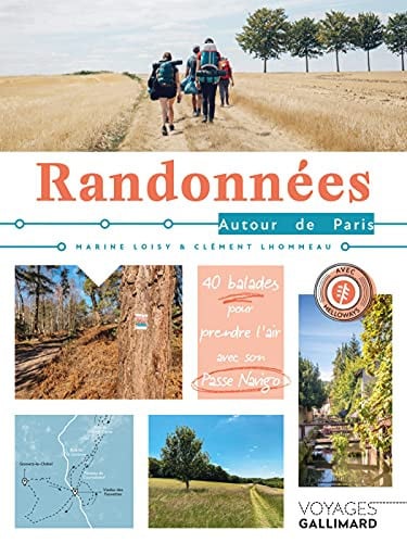 RANDONNEES AUTOUR DE PARIS, de HELLOWAYS#LHOMM | portada del libro
