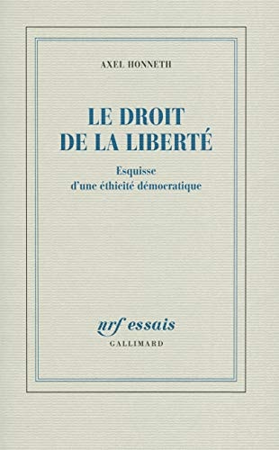 LE DROIT DE LA LIBERTE, de Axel Honneth | portada del libro