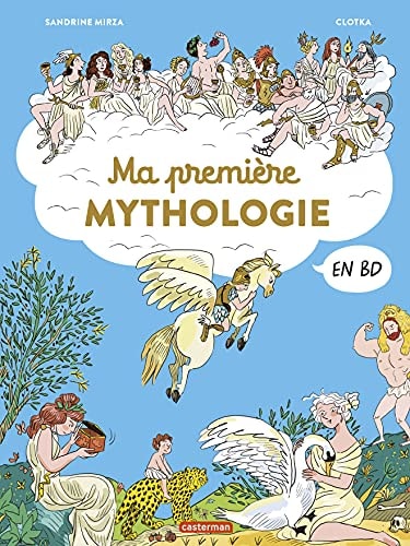 LA MYTHOLOGIE EN BD -MA PREMIERE MYTHOLOGIE, de Sandrine Mirza | portada del libro