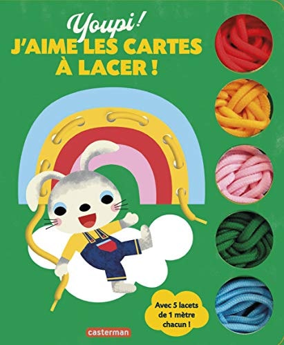 YOUPI ! J'AIME LES CARTES A LACER, de Takken | portada del libro