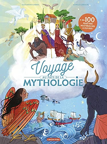 VOYAGE AU PAYS DE LA MYTHOLOGIE, de Alexandra Garibal | portada del libro