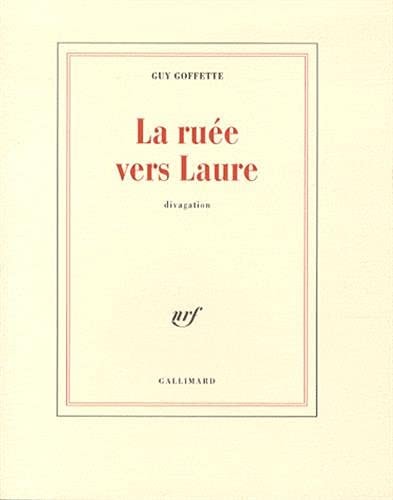 LA RUEE VERS LAURE, de Guy Goffette | portada del libro
