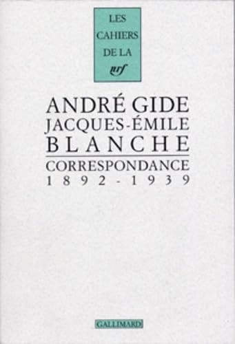 CORRESPONDANCE, de Gide | portada del libro