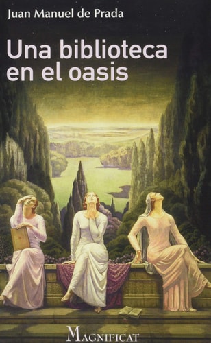 Una biblioteca en el oasis, de DE PRADA | portada del libro