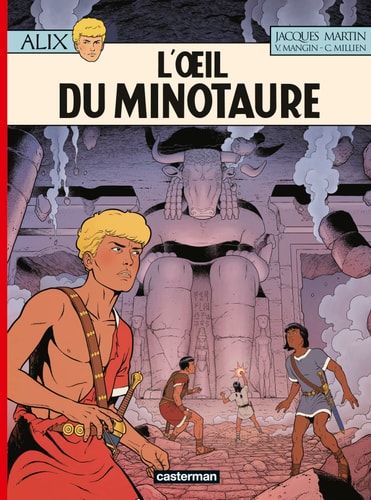 ALIX -40- L'OEIL DU MINOTAURE, de Jacques Martin | portada del libro