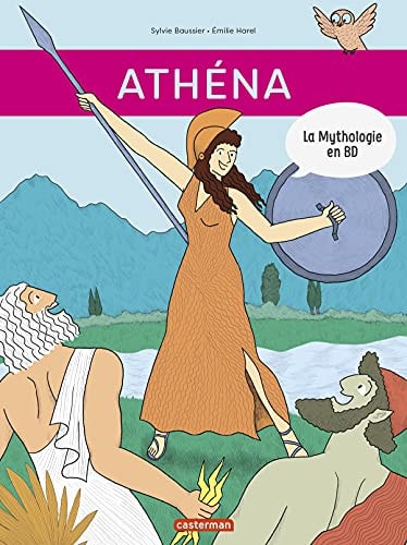 LA MYTHOLOGIE EN BD -14- ATHENA, de Sylvie Baussier | portada del libro