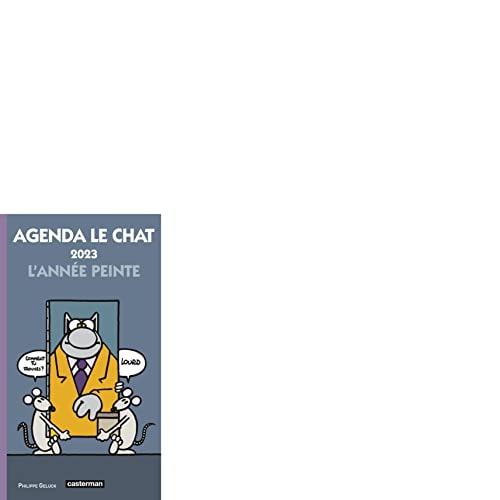 MINI-AGENDA LE CHAT 2023, de Geluck | portada del libro