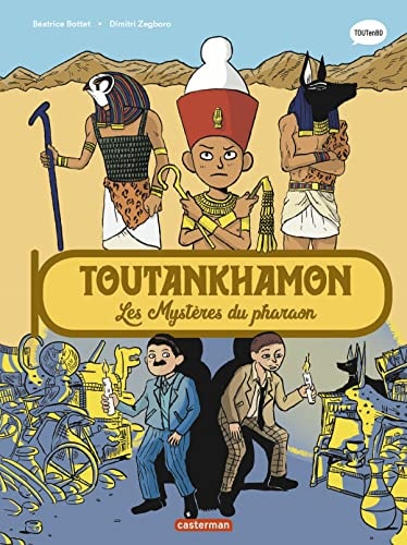 L'HISTOIRE DU MONDE EN BD -TOUTANKHAMON, de Béatrice Bottet | portada del libro