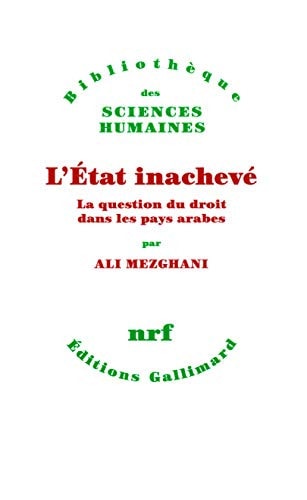 L'ETAT INACHEVE, de Ali Mezghani | portada del libro