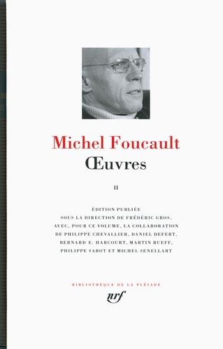 OEUVRES T2, de Michel Foucault | portada del libro