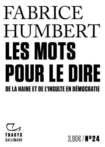 LES MOTS POUR LE DIRE, de Humbert | portada del libro
