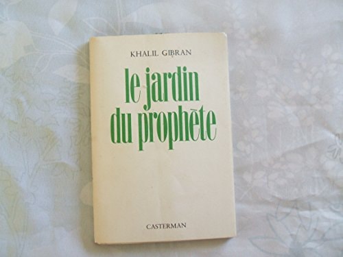 LE JARDIN DU PROPHETE, de Kahlil Gibran | portada del libro