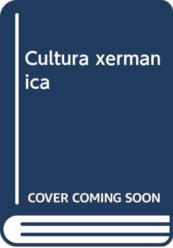 Cultura xermánica, de Varios autores | portada del libro
