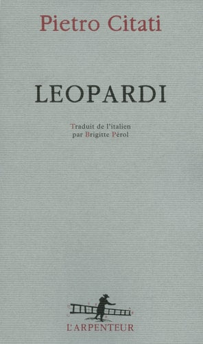 LEOPARDI, de Pietro Citati | portada del libro
