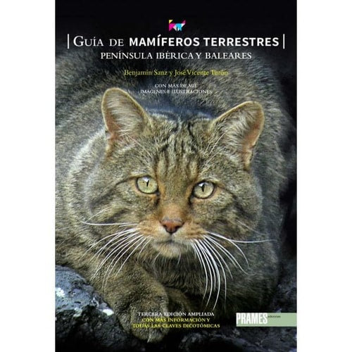 GUIA DE MAMIFEROS TERRESTRES. PENINSULA IBERICA Y BALEARES, de SANZ | portada del libro
