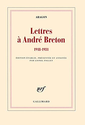 LETTRES A ANDRE BRETON, de Aragon | portada del libro