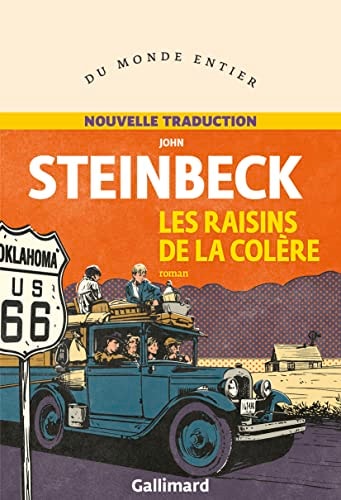 LES RAISINS DE LA COLERE, de John Steinbeck | portada del libro