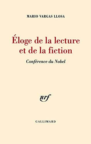 ELOGE DE LA LECTURE ET DE LA FICTION, de Mario Vargas Llosa | portada del libro