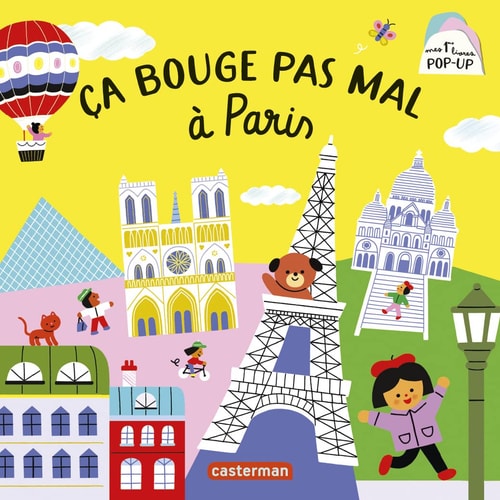 CA BOUGE PAS MAL A PARIS, de Caroline Pellissier | portada del libro