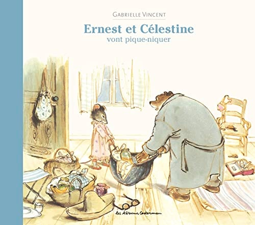 ERNEST ET CELESTINE VONT PIQUE-NIQUER (NE 2023), de Gabrielle Vincent | portada del libro