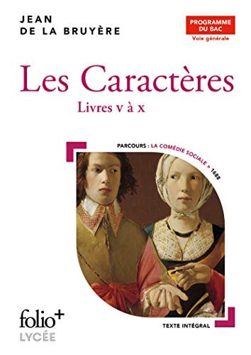 LES CARACTERES LIVRES V A X BAC 2023, de Flavie Kerautret | portada del libro