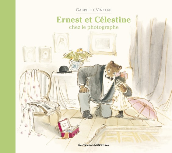 ERNEST ET CELESTINE -CHEZ LE PHOTOGRAPHE ALBUM RELIE EDITION, de Gabrielle Vincent | portada del libro