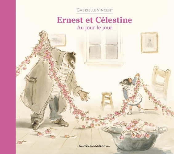 ERNEST ET CELESTINE -AU JOUR LE JOUR ALBUM RELIE EDITION 202, de Gabrielle Vincent | portada del libro