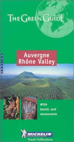 GUIA VERDE AUVERGNE/RHONE VALLEY (INGLES), de SIN AUTOR | portada del libro