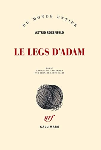 LE LEGS D'ADAM, de Astrid Rosenfeld | portada del libro