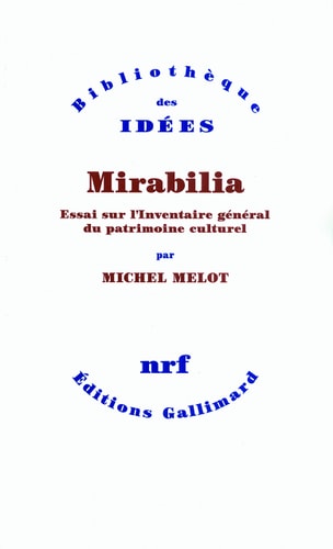 MIRABILIA, de Michel Melot | portada del libro