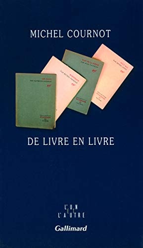 DE LIVRE EN LIVRE, de Michel Cournot | portada del libro