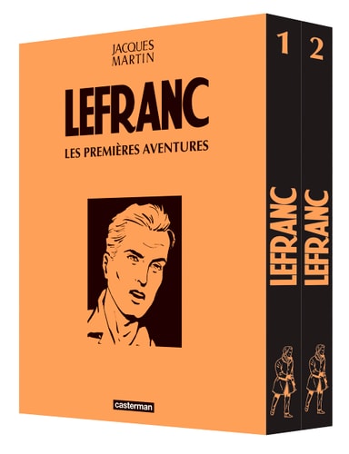 LEFRANC -COFFRET ANNIVERSAIRE 70 ANS, de Jacques Martin | portada del libro