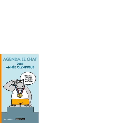 LE CHAT -MINI-AGENDA LE CHAT 2024, de Philippe Geluck | portada del libro