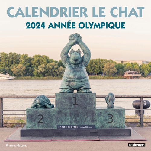 LE CHAT -CALENDRIER LE CHAT 2024, de Philippe Geluck | portada del libro