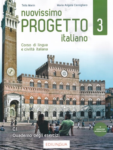 NUOVISSIMO PROGETTO ITALIANO 3 EJER, de Varios autores | portada del libro