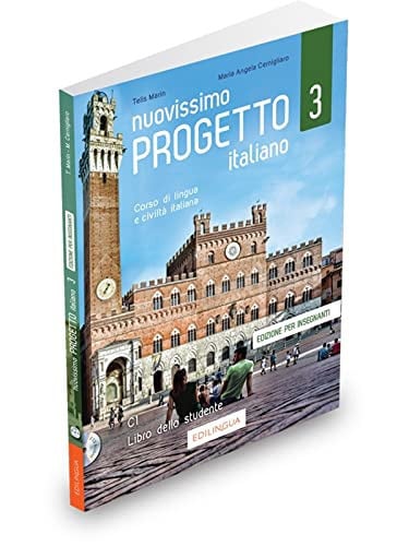 NUOVISSIMO PROGETTO ITALIANO 3 GUIDA + 2 CD, de Varios autores | portada del libro