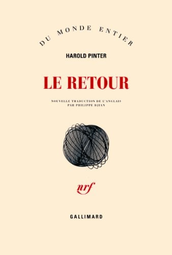 LE RETOUR, de Harold Pinter | portada del libro