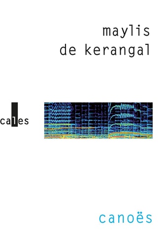 CANOES, de Maylis de Kerangal | portada del libro