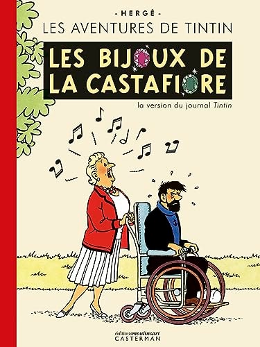 TINTIN - LES BIJOUX DE LA CASTAFIORE, de Hergé | portada del libro