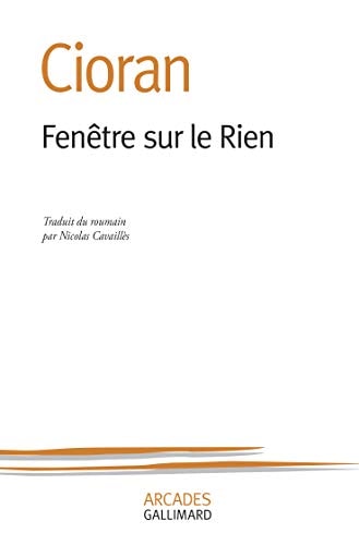 FENETRE SUR LE RIEN, de Emile M. Cioran | portada del libro