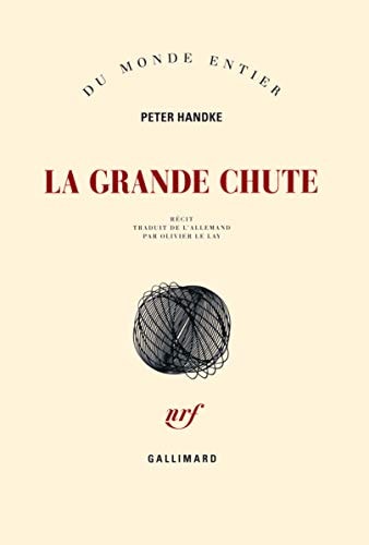 LA GRANDE CHUTE, de Peter Handke | portada del libro