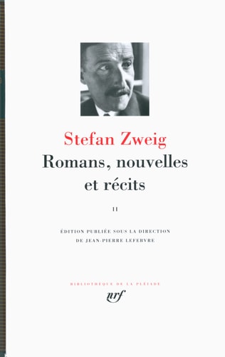ROMANS NOUVELLES ET RECITS T2, de Stefan Zweig | portada del libro