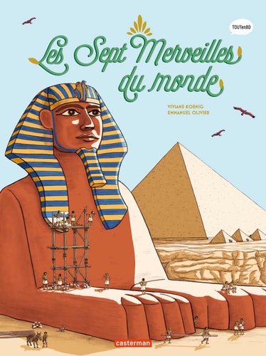 LE MONDE ACTUEL EN BD -LES SEPT MERVEILLES DU MONDE NE2023, de Viviane Koenig | portada del libro