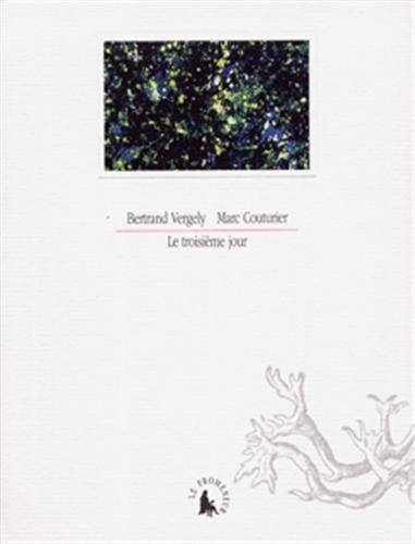 LE TROISIEME JOUR, de Marc Couturier | portada del libro