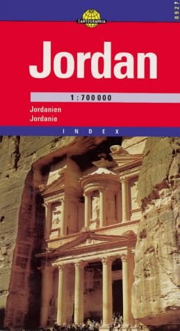 MAPA CARTOGRAFIA JORDANIA, de SIN AUTOR | portada del libro