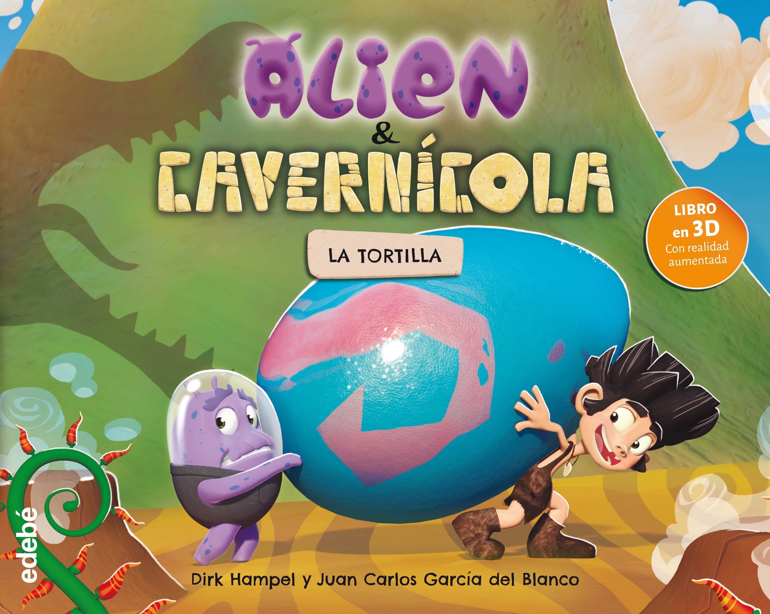 ALIEN & CAVERNICOLA : LA TORTILLA, de HAMPEL | portada del libro